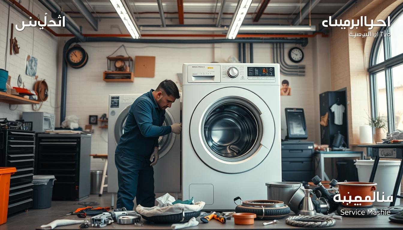 إصلاح أعطال الغسالات بالطائف