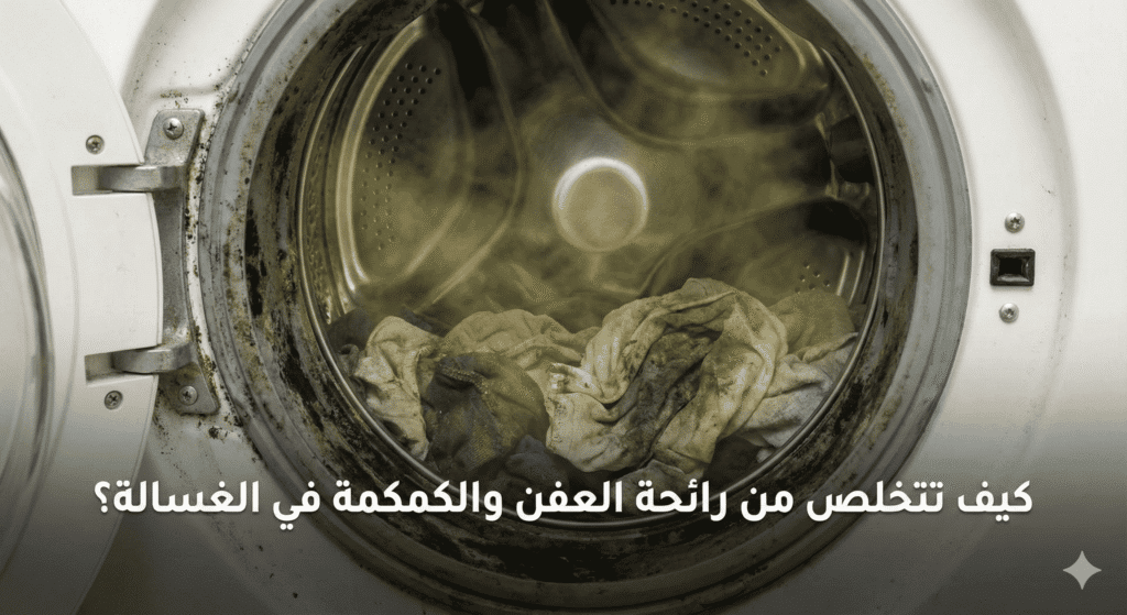 رائحة كمكمة وعفن في الغسالة